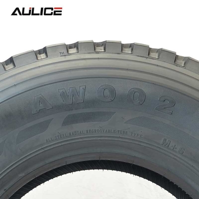 Auliceの鋼線TBRのダンプ トラックのタイヤ295/80R22.5のタイヤ パターン設計AW002